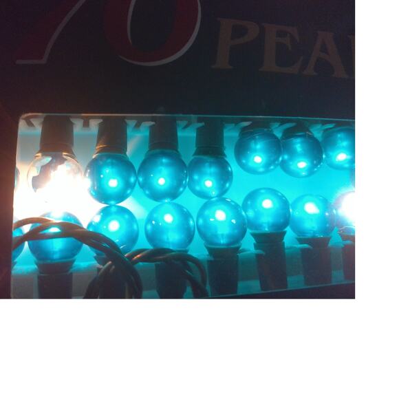 Vintage Sterling 70 Blue Pearl Lights READ - Picture 4 of 9
